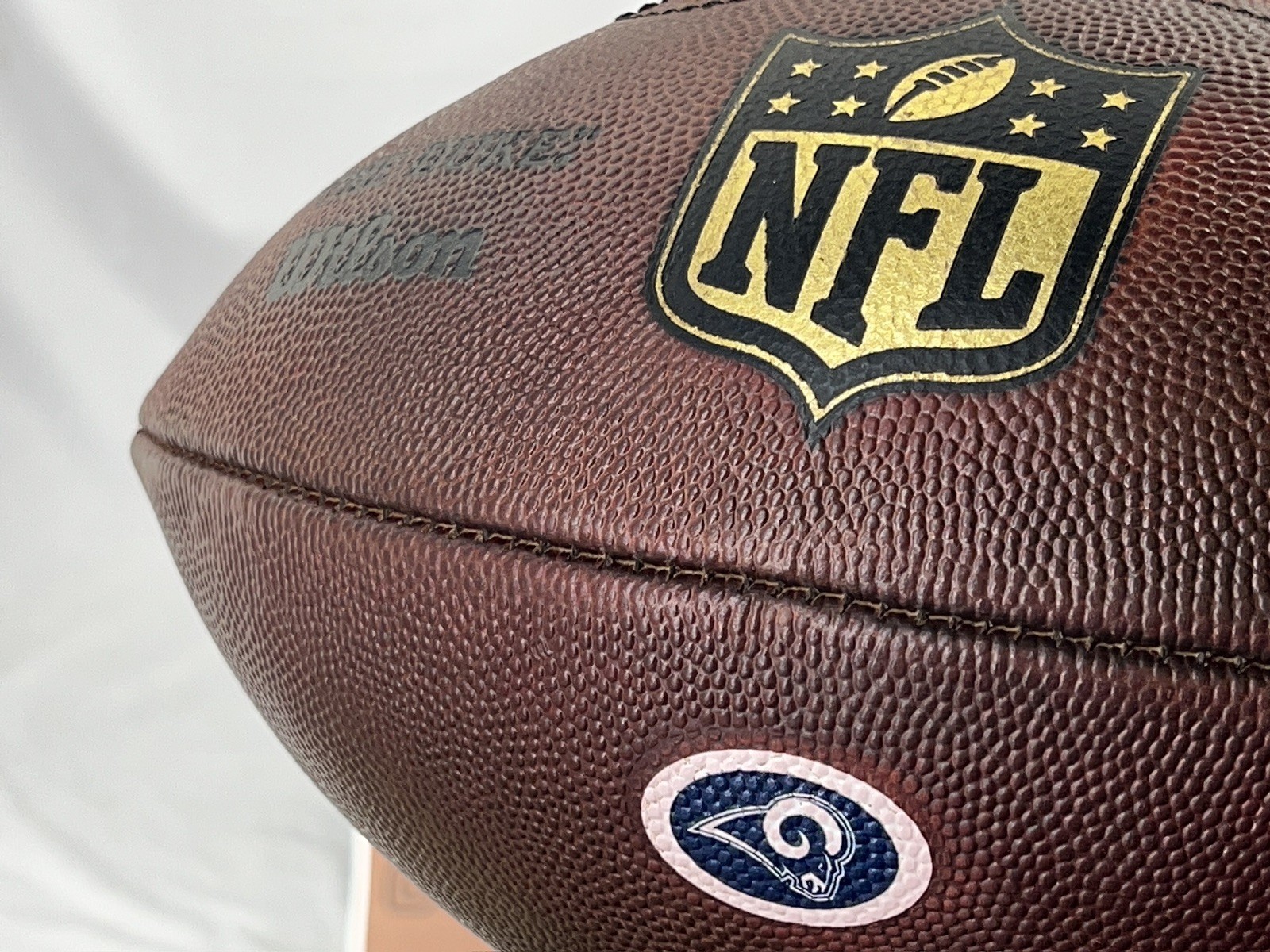 LA RAMS - NFL "The Duke" Wilson Football - Game Ball - Prepped & Conditioned