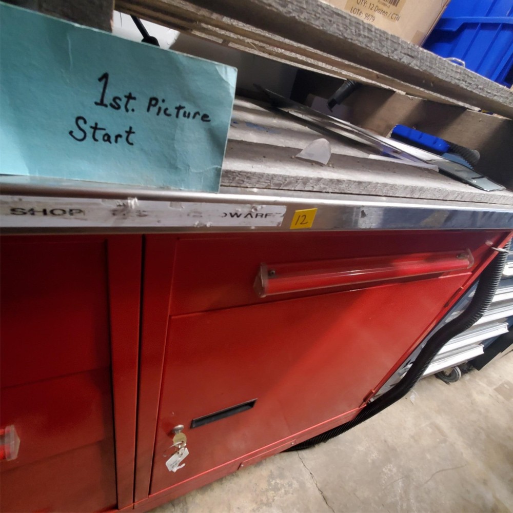 Equipto 5 Drawer Custom-Designed Red Modular Cabinet (12)