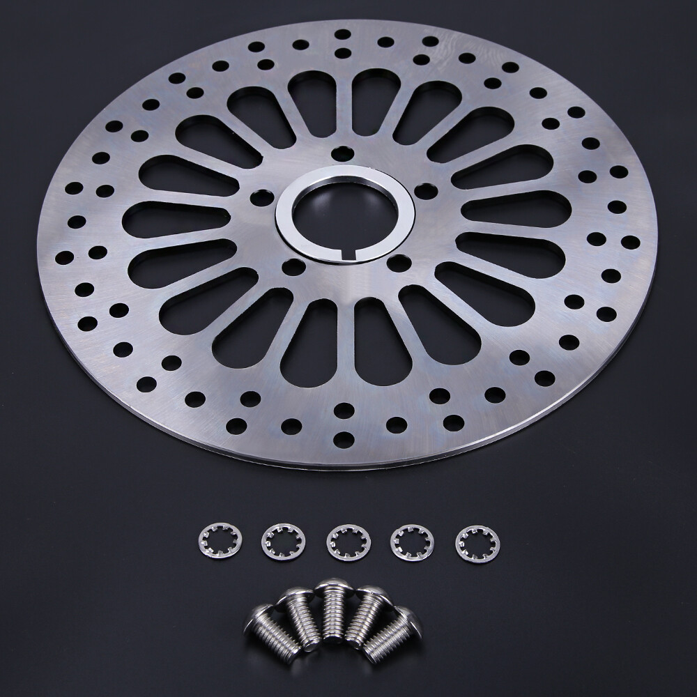 11.5" ( Front / Rear ) Brake Rotors Mirror Polished for Harley Touring Dynas