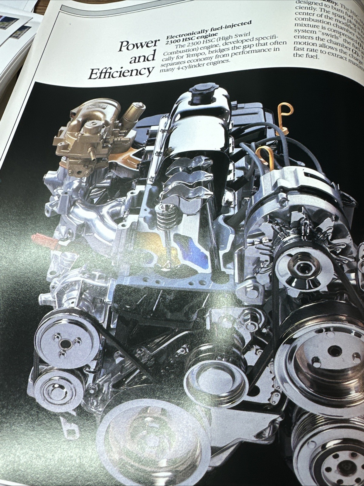 1985 Ford Tempo GLX, GL, L Dealer Showroom Sales Brochure ~ 19 Pages