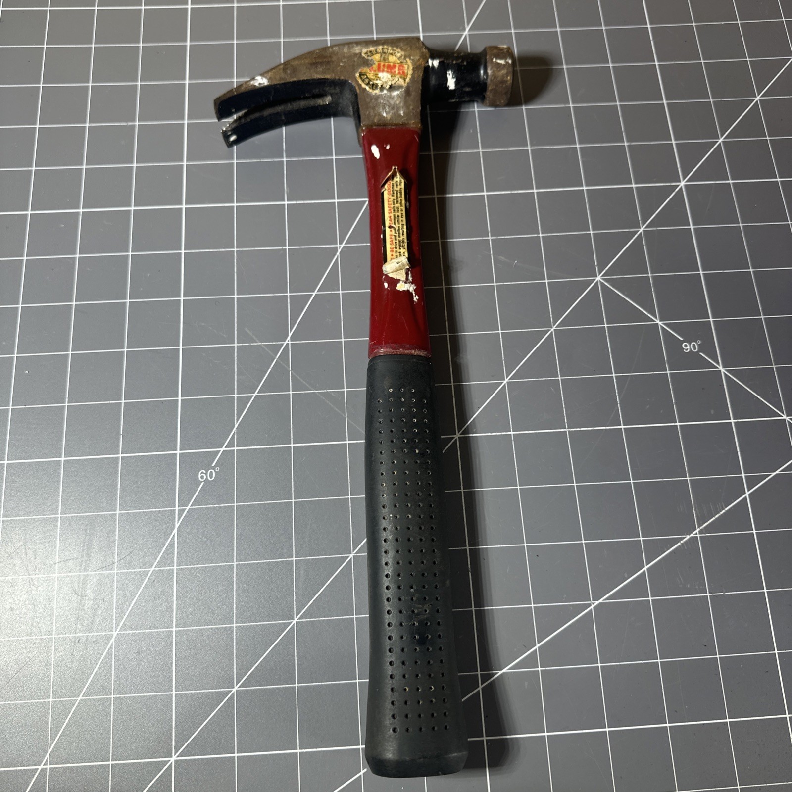 Early Plumb 20 Oz Framing Rip Claw Hammer Fiberglass Handle Permabond USA