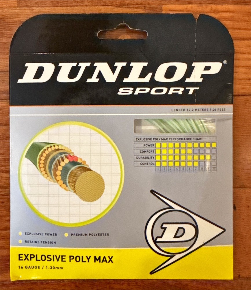 Dunlop Explosive Ploy Max Tennis String