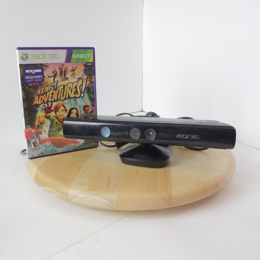 Official Microsoft Xbox 360 Kinect Motion Sensor Bar & Kinect Adventures TESTED