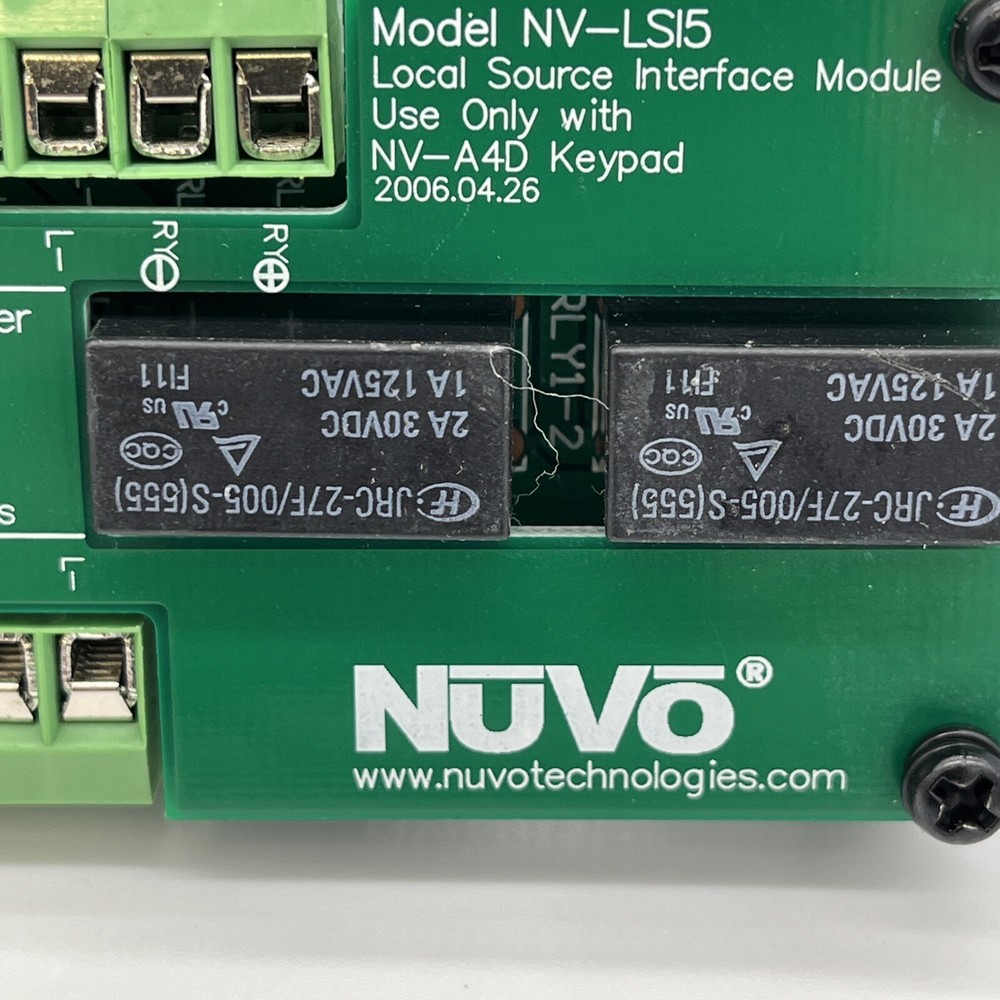 Nuvo Technologies "Generation D" Simplese System Local Source Interrupt NV-LSI5