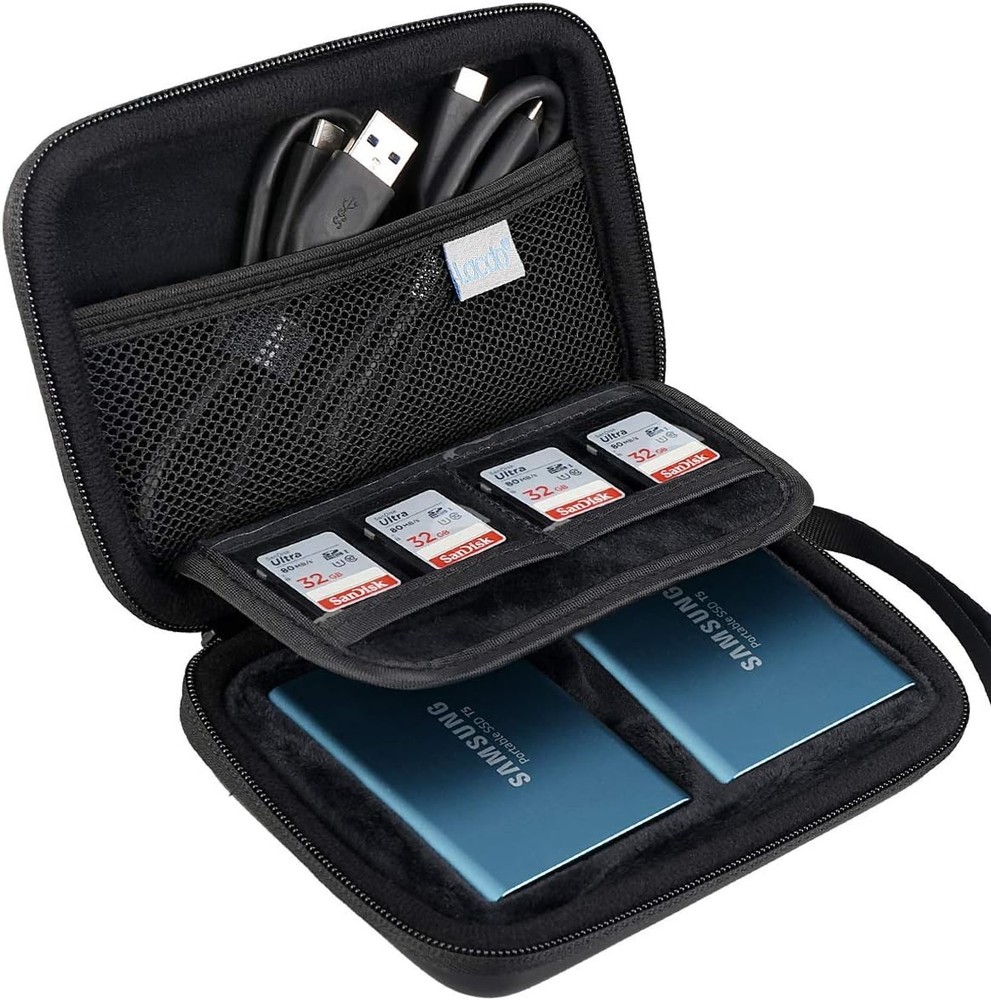 Hard Travel Case for Portable Solid State Drive