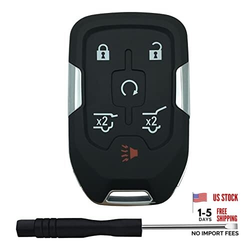 Replacement Keyless Entry Remote Key Fob Shell Case for 2014 2015 2016 6 Button