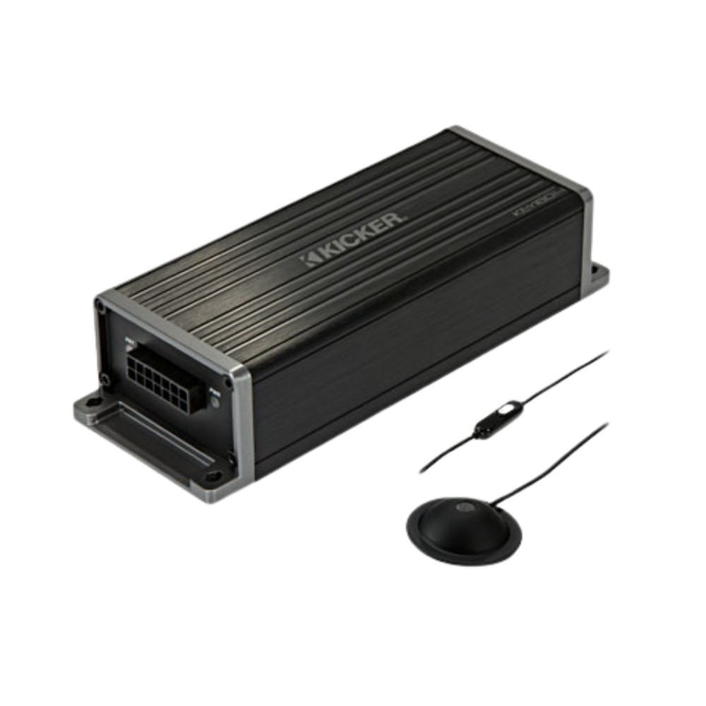 Kicker 47KEY2004 Smart 4-Channel Amplifier W/ Auto-EQ/Processor, AI-Driven DSP