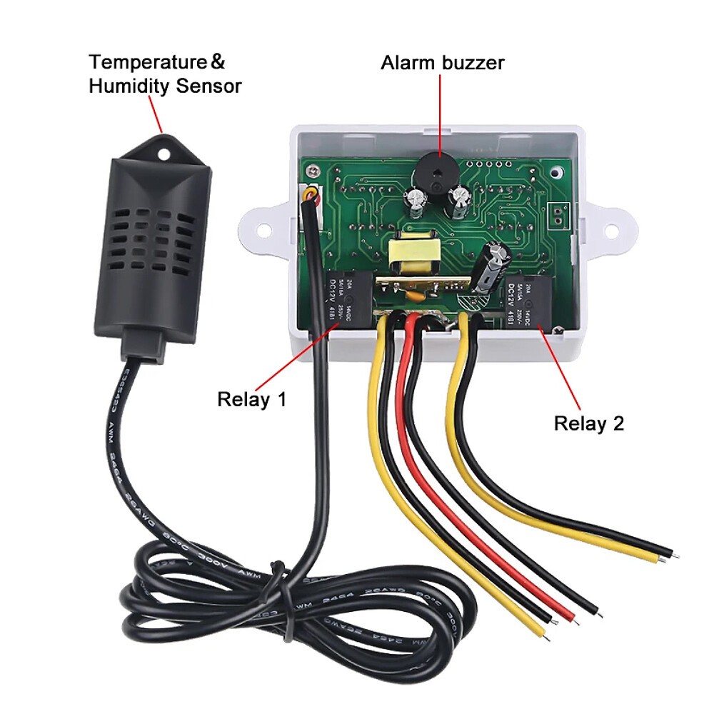 for W1099 digital controller for precise temperature and humidity control--