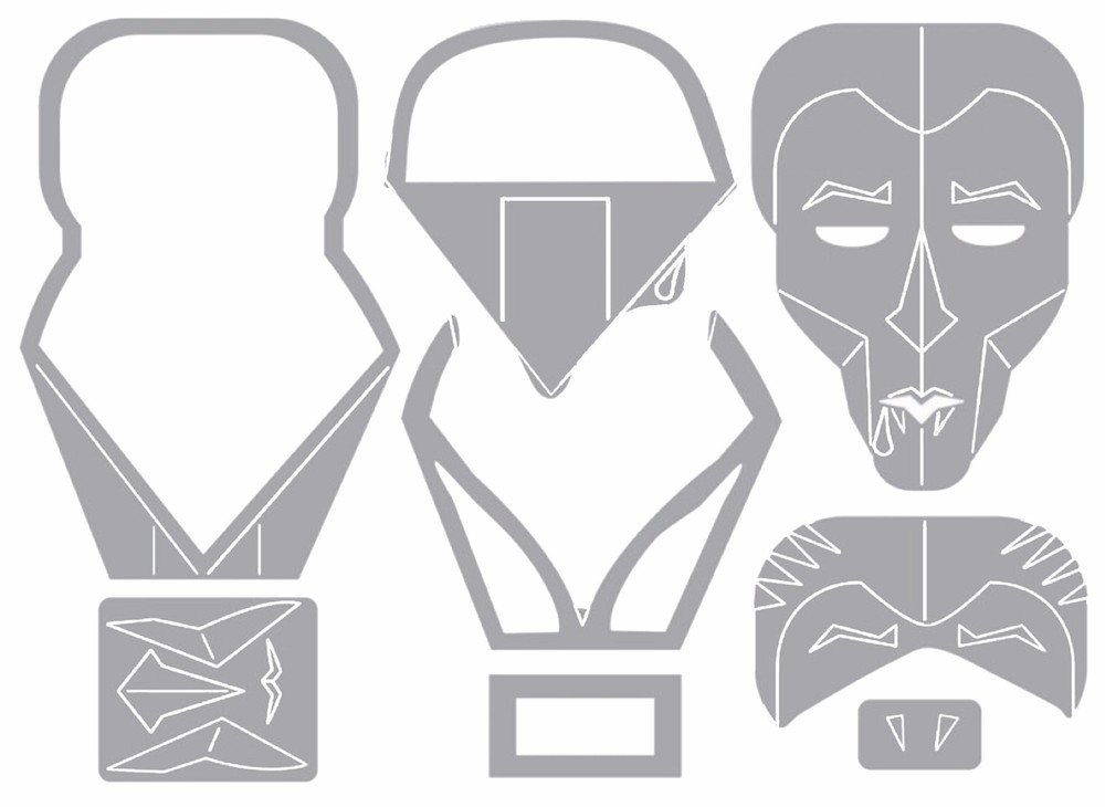 Sizzix Thinlits Vampire 8-PK set #660960 Retail $19.99 by Tim Holtz - SO FUN!!