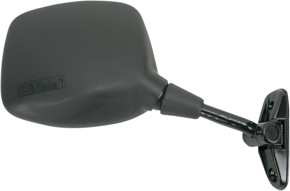 Emgo Right Side View Black Rectangle Mirror (20-29682)
