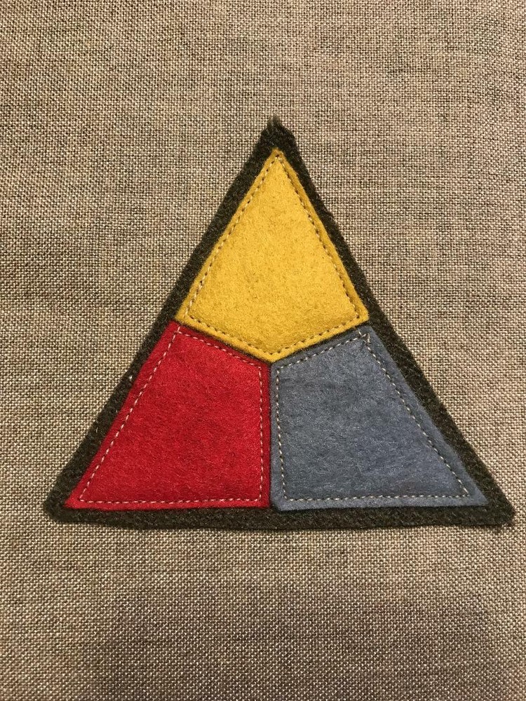 WWI US Army Tank Corps patch patch wool