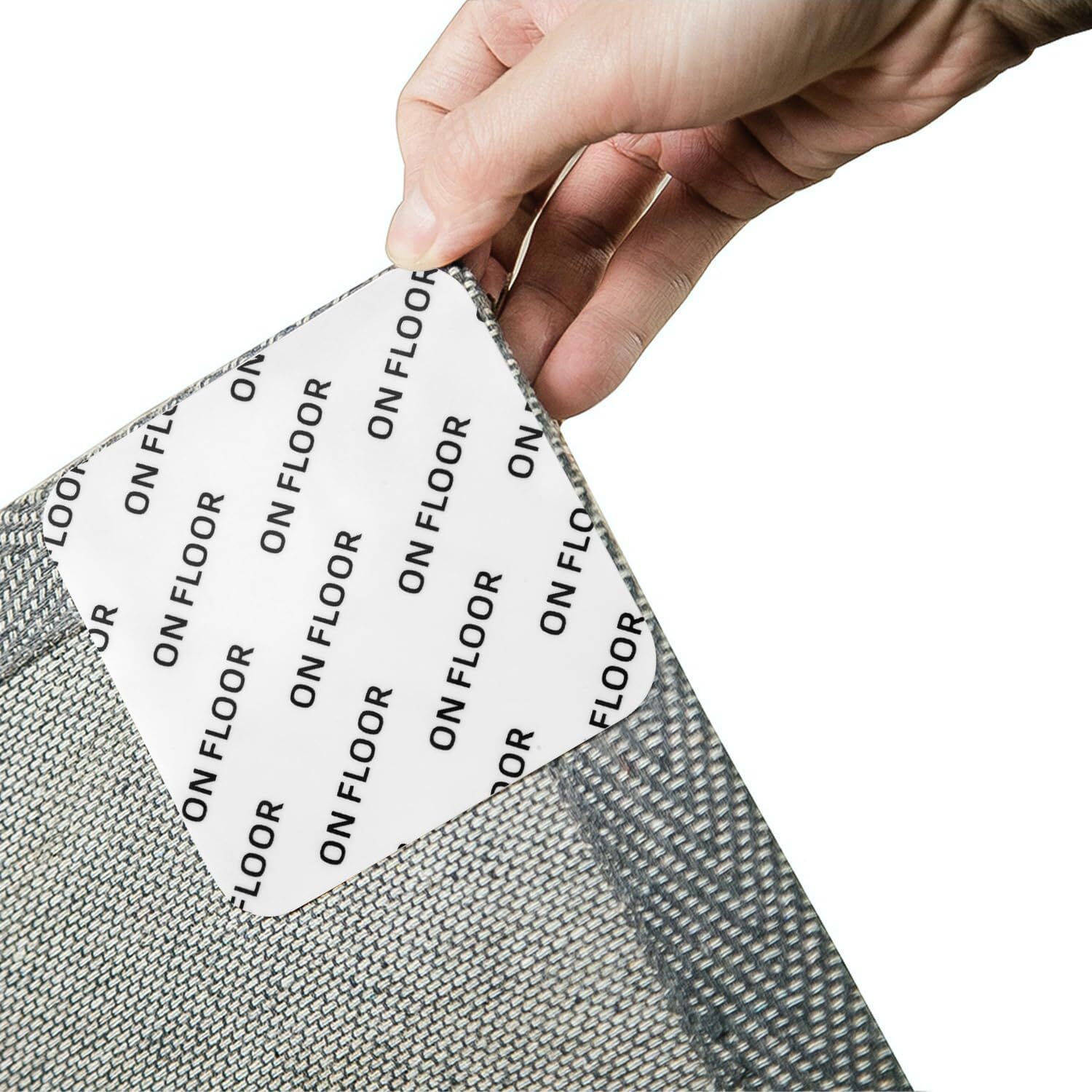 Home Techpro 12 PCS Gripper for Rug Hardwood Floors, Double Sided...