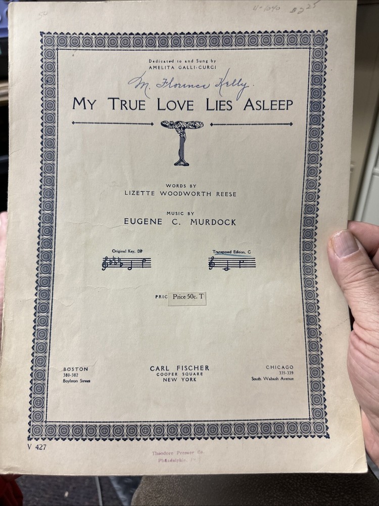 G 3-pack sheet music from Various Decades