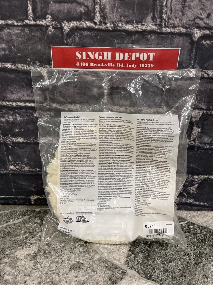 3M 05711 Wool Compounding Pad