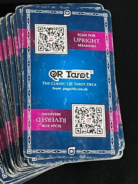The Classic QR Scan Code For Meaning Tarot Deck