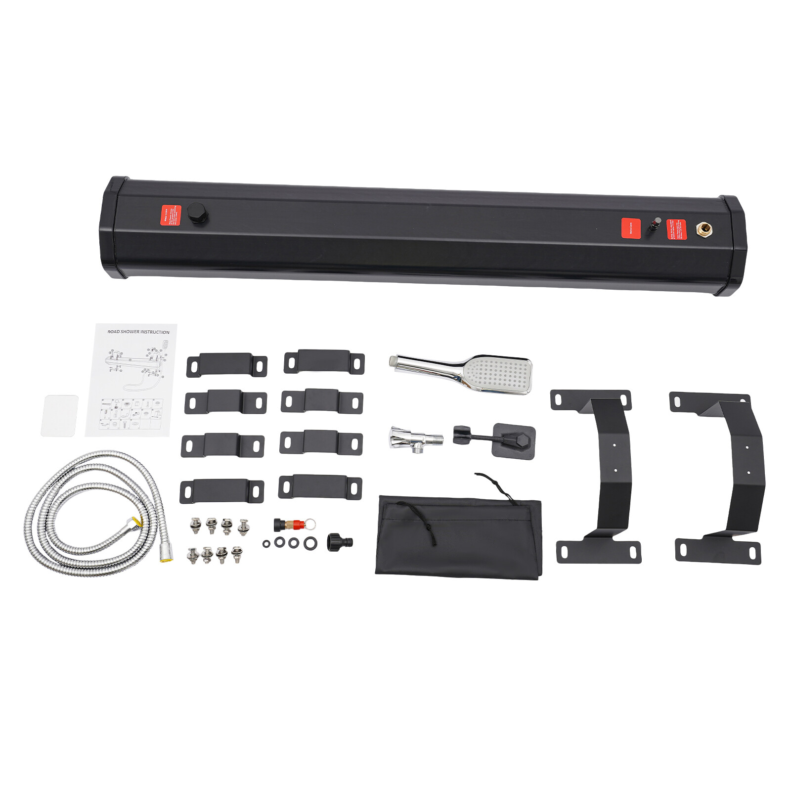 Water Tank for Camping Outdoor Water Supply Roof Rack Mount Road Shower Portable