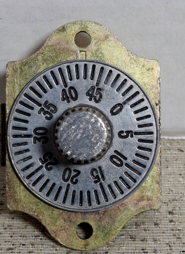 Bommer 672-01 3 Digit Combination Dial Mailbox Lock Spring Bolt