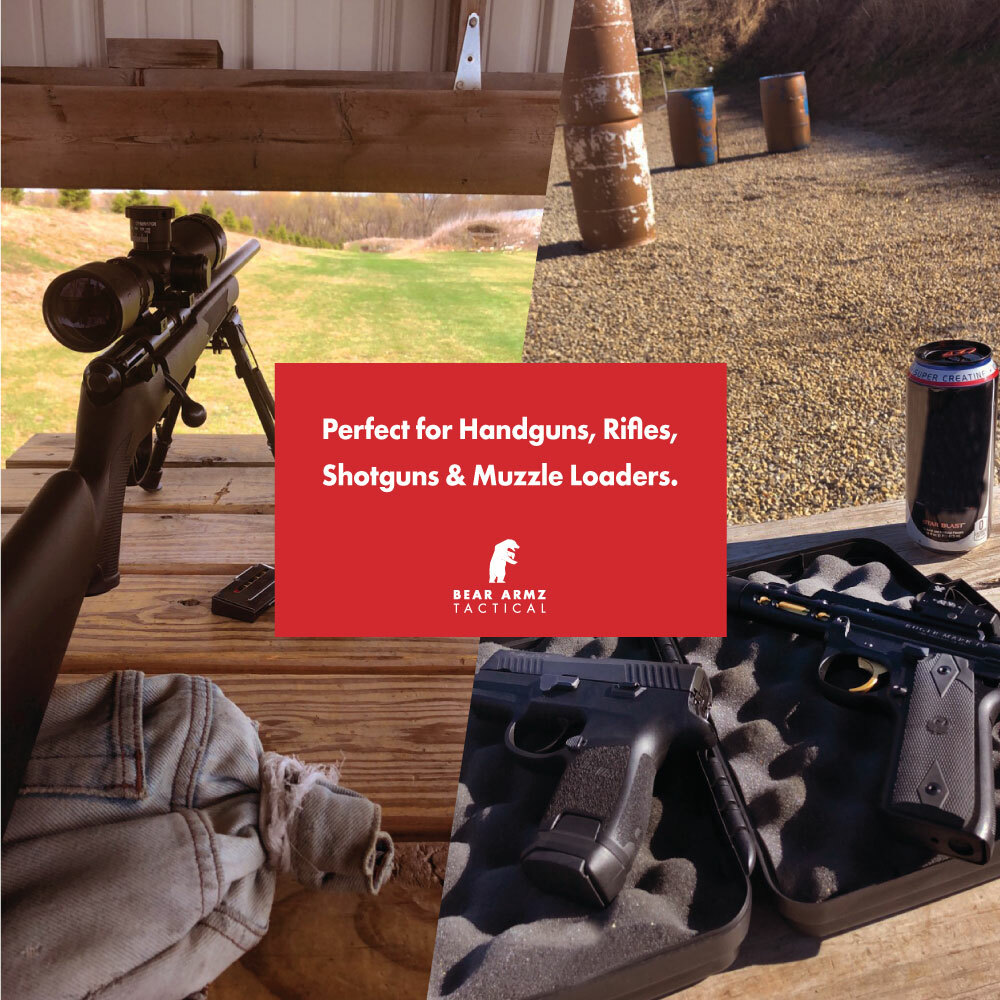 Universal Gun Cleaning Kit for Rifle Pistol Shotgun Muzzleloader for any Caliber