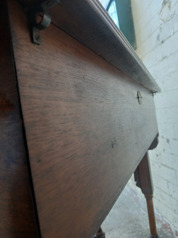Victorian Mahogany Writing And Reading Desk,