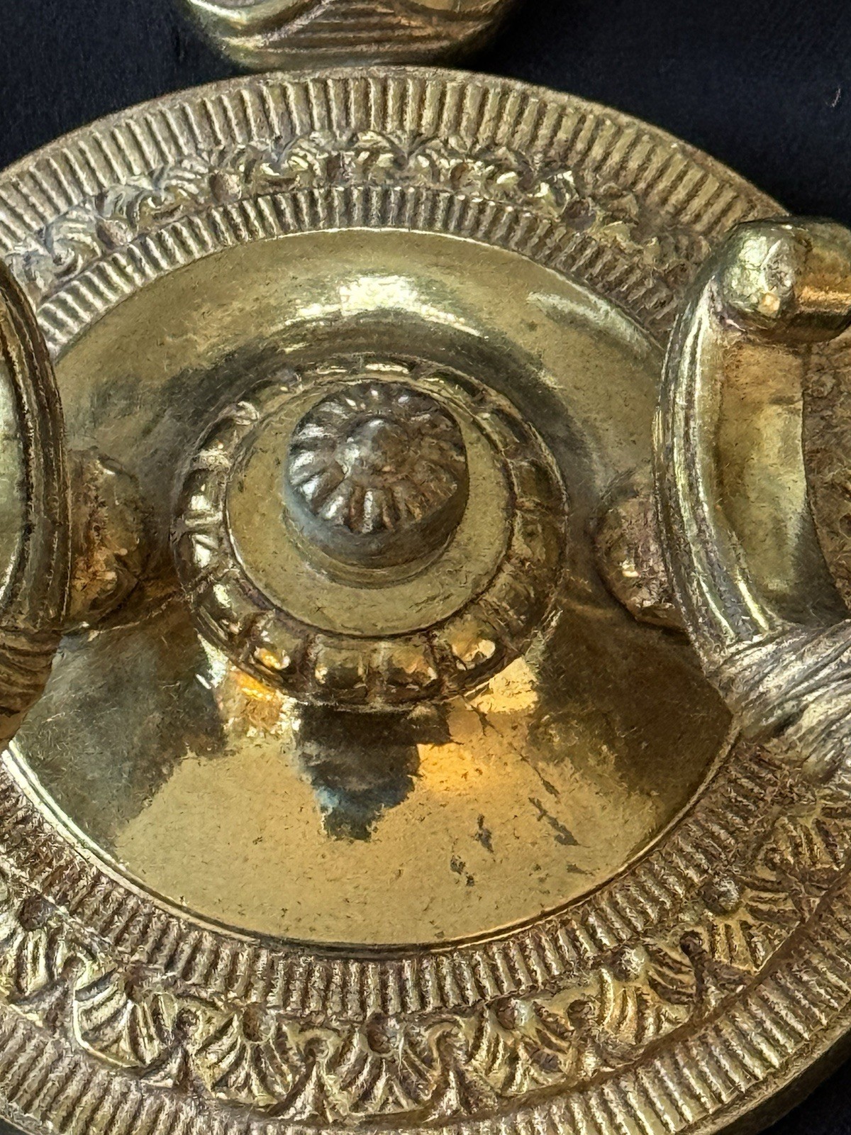 PAIR Vintage French Brass Wall Sconce Candelabras 2 Pair Available