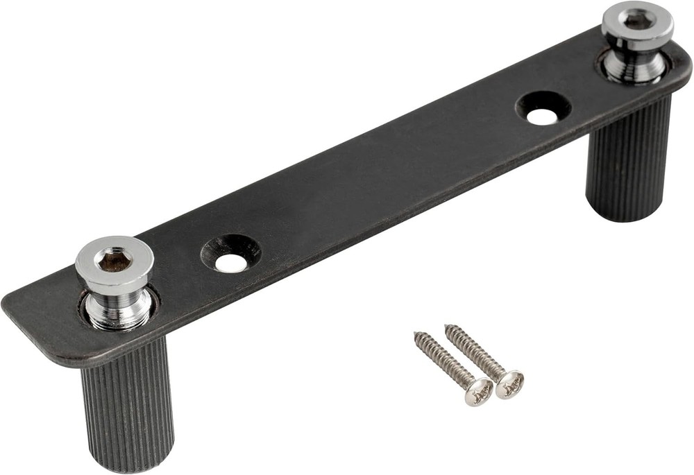 Musiclily Pro Guitar Double Locking Tremolo Bridge System Screw Stud Chrome