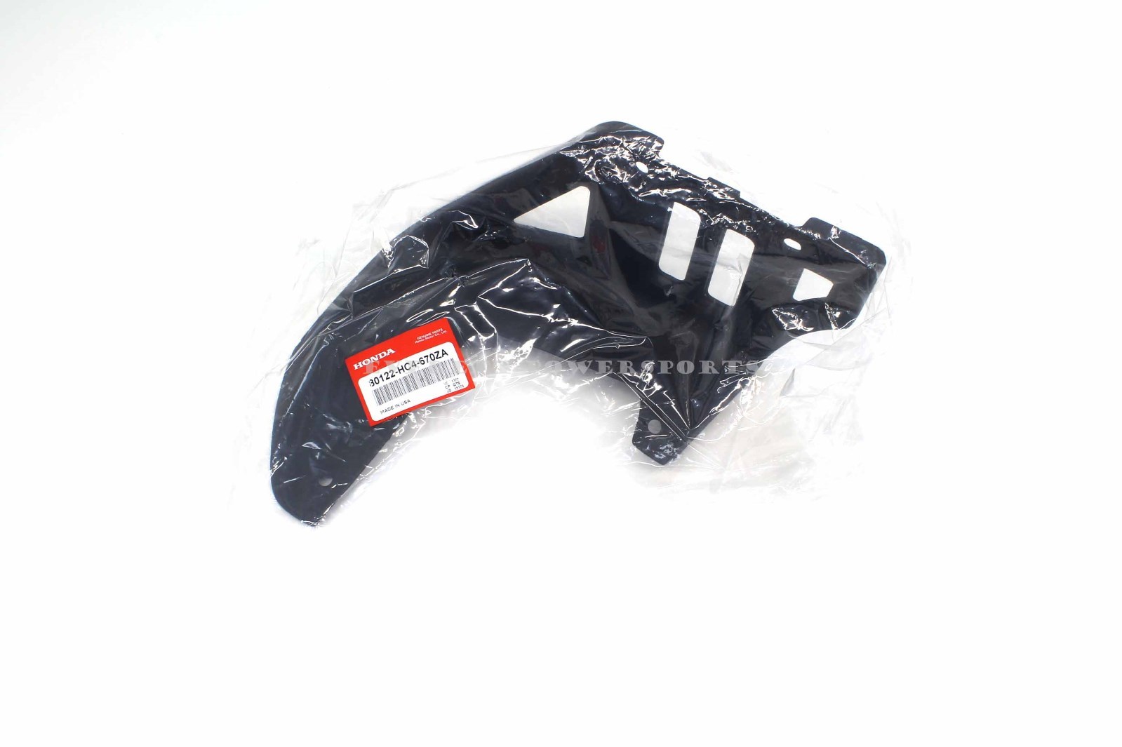 Left Heel Guard TRX300/FW Fourtrax 1990-2000 LH Splash Plastic OEM Honda #Y118