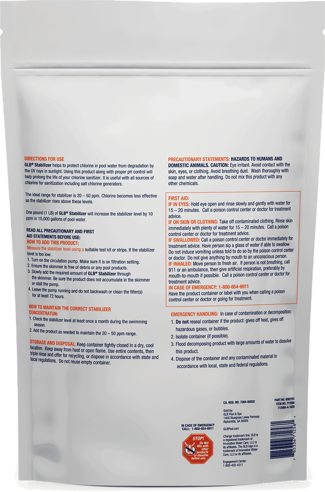 GLB Stabilizer 4lb.