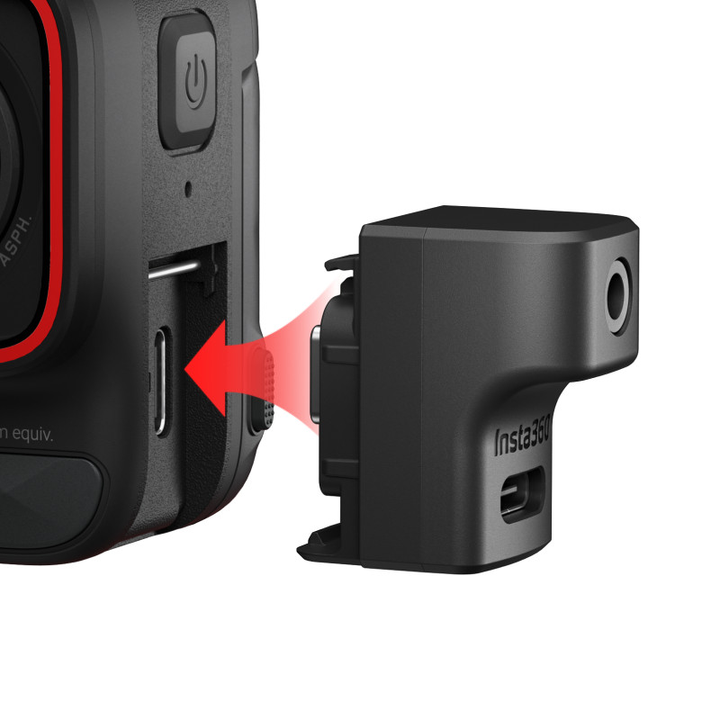 Microphone Adapter for Insta360 Ace Pro 2 / Ace Pro / Ace