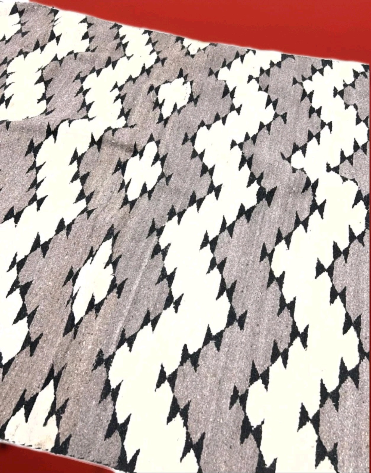 Navajo Rug Antique Native American Indian Blanket JB Moore 1920 58 x 45