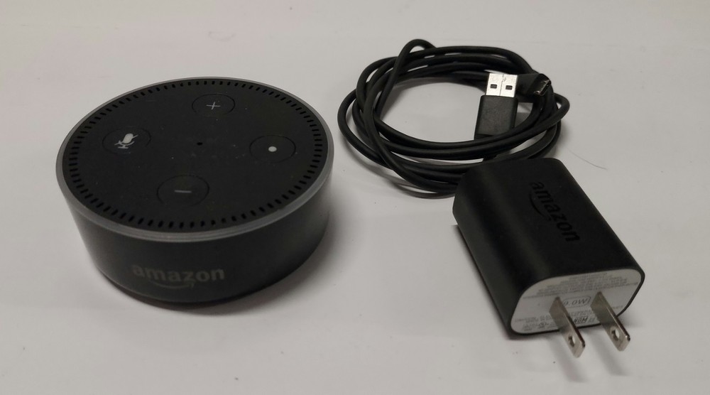 Amazon Echo Dot (2nd Generation - Model RS03QR Smart Speaker with Alexa - Black