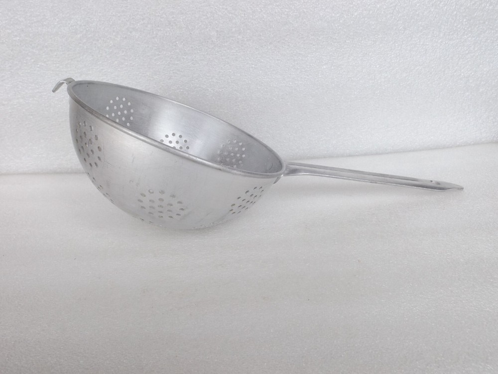 Vintage USSR Аluminium Colander with Handle
