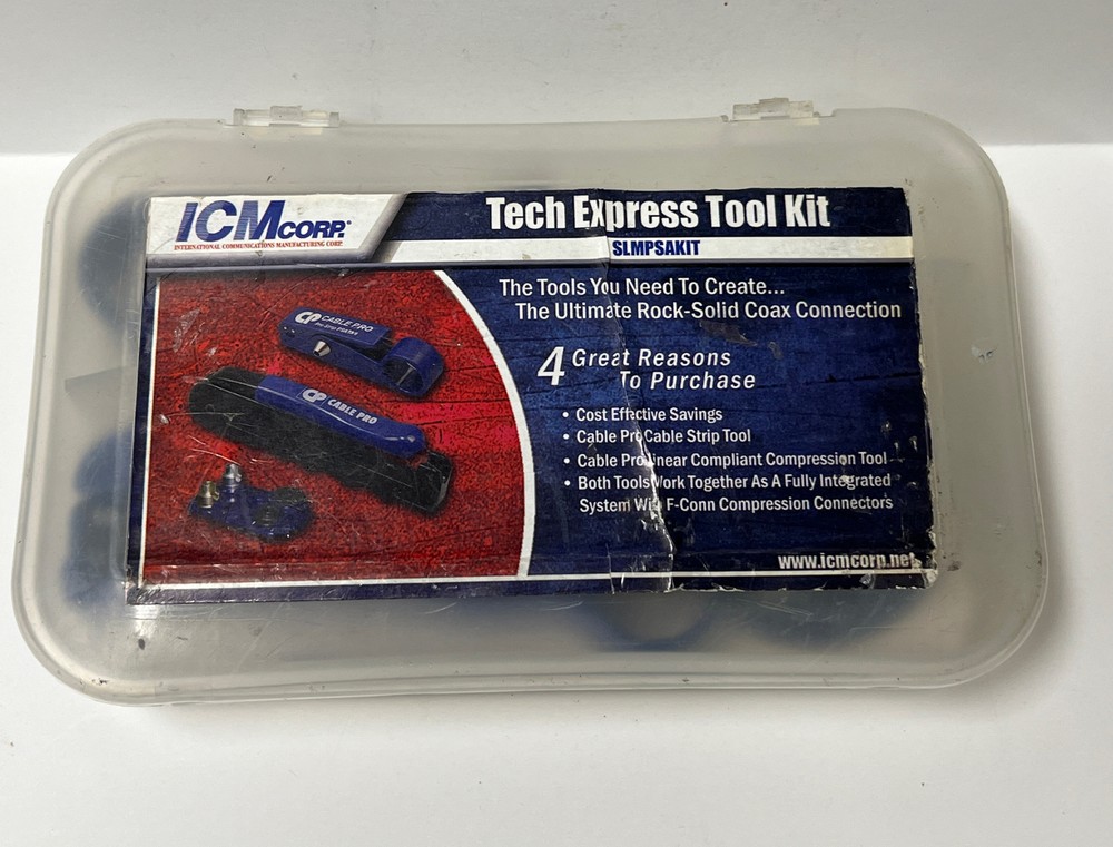 ICM Corp Tech Express Tool Kit 4pc CPLCCT-SLM