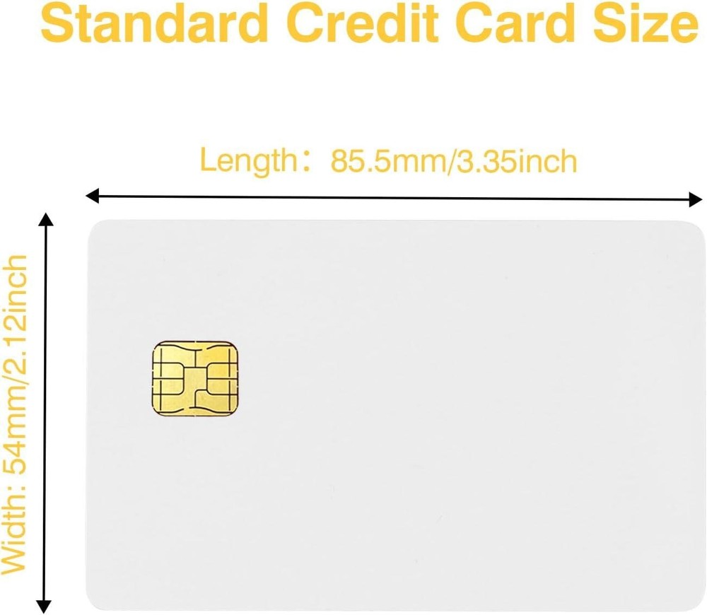J2a040 Chip Java Jcop Cards Unfused, J2a040 Java Smart Card With 2 Track, 8.4mm