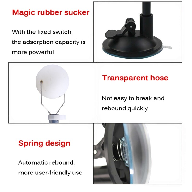 Table Sucker Type Table Tennis Trainer Pingpong Training Machine Robot