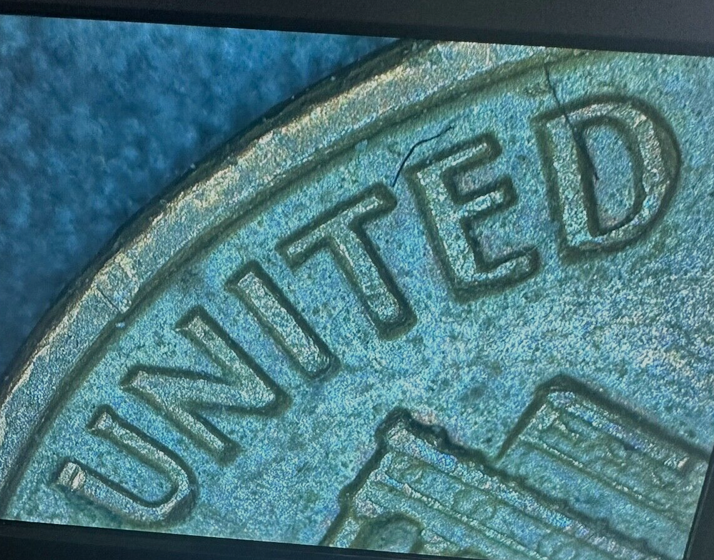 Rare1970 S , Cent Strike Errors, E PLURIBUS UNIUM+DD Date & Mint Mark+FG Error