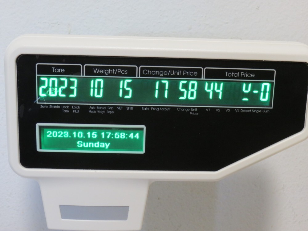 QXIUDDYS Electronic Digital Price Computing Scale Barcode Scale