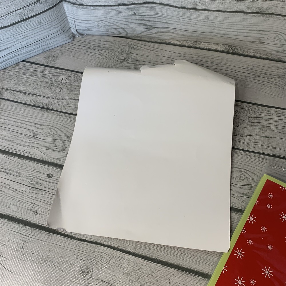 2 Paper Christmas Packaging Box for Candy Cookie Baking Gift Boxes Decor Sticker