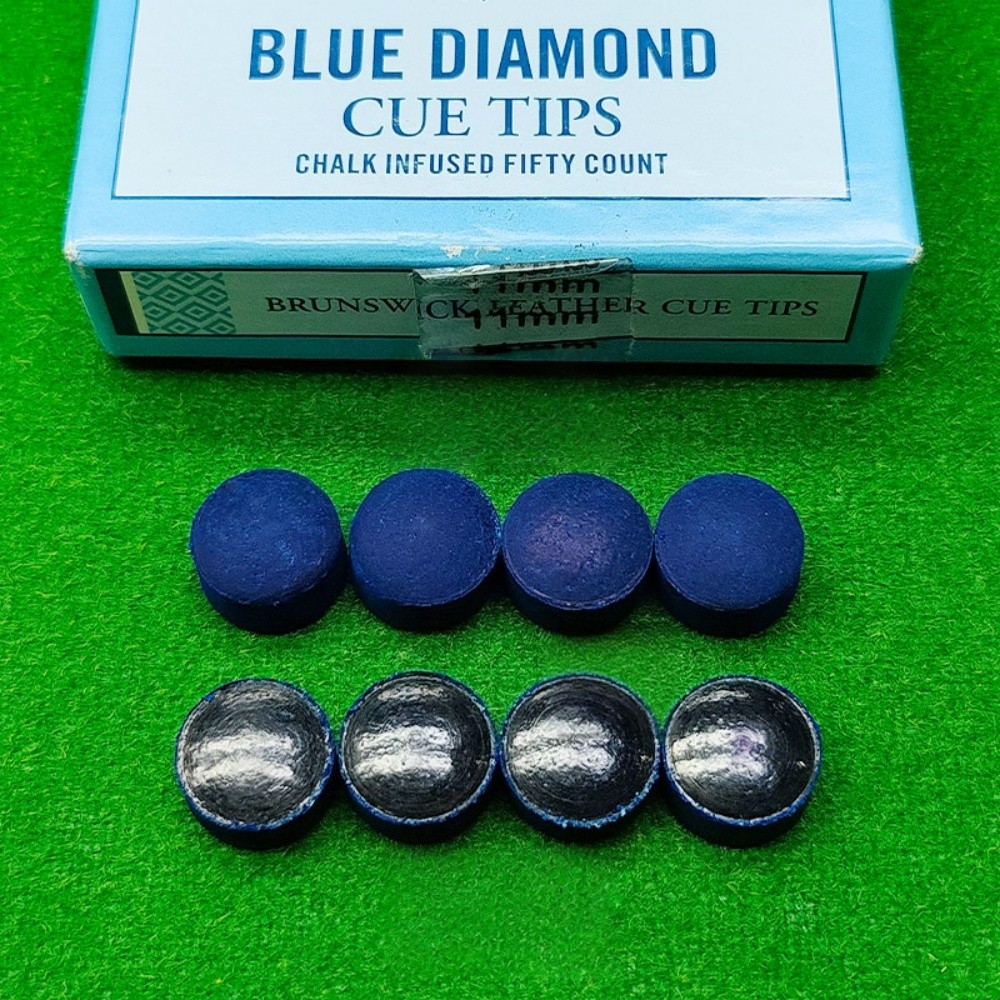 Hand Made Compressed Brunswick Cue Tip 11mm