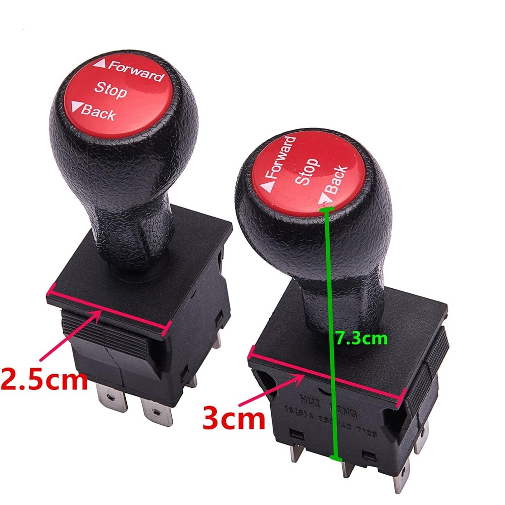 Children Electric Car Putter Switch, Forward Stop Back Joystick for Kid's...