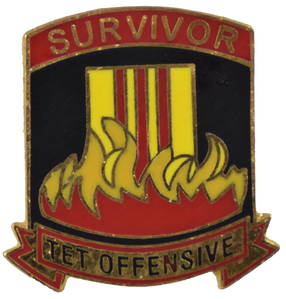 SURVIVOR TET OFFENSIVE HAT PIN