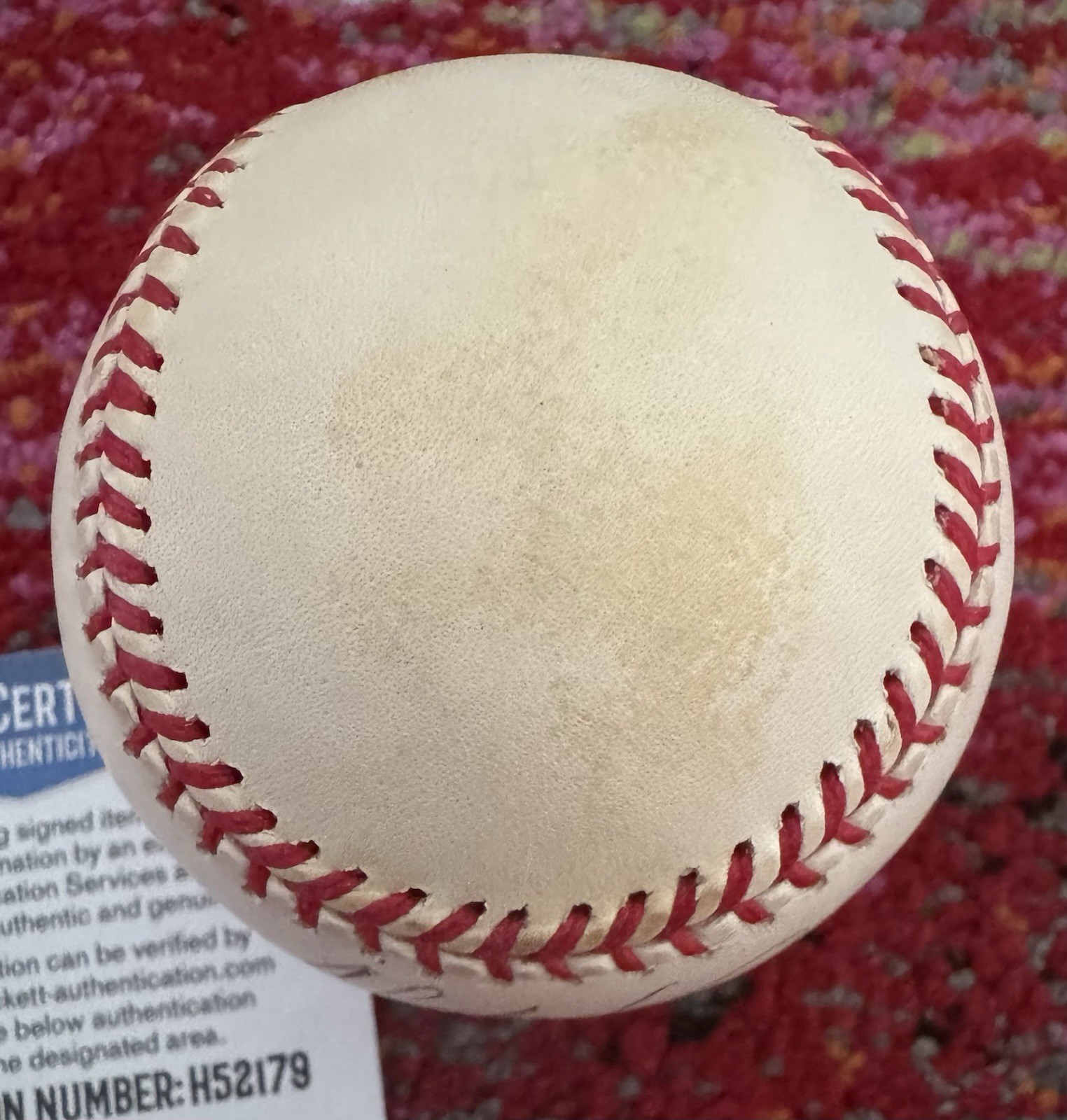 Charles Johnson Autographed Official 1997 World Series Ball Beckett Authenticity