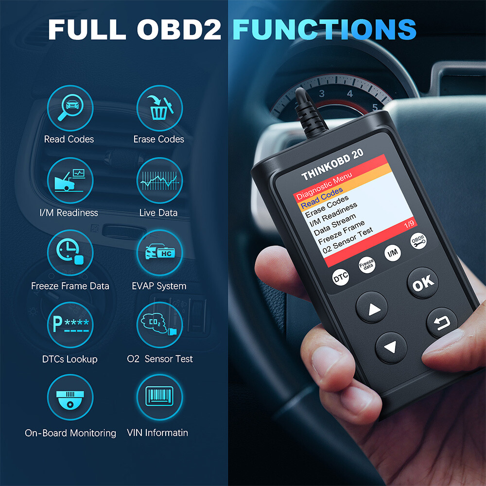 Automotive OBD2 Scanner OBD Code Reader Car Diagnostic Tool Check Engine Fault