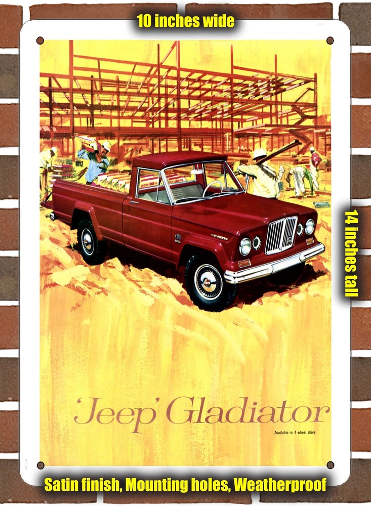 Metal Sign - 1965 Jeeps (Sign Variant #04)