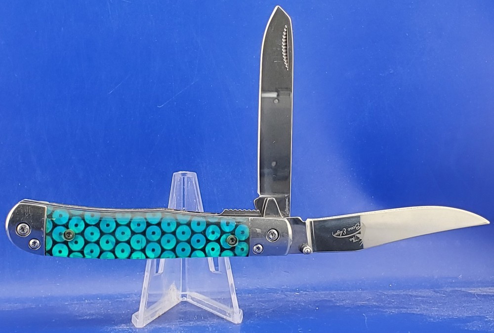 BONE EDGE SPRING ASSISTED TRAPPER 13822