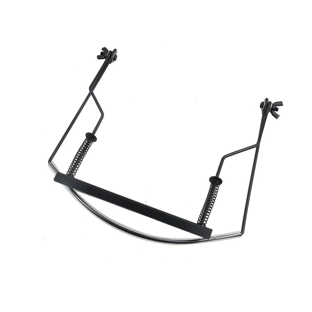 Durable Adjustable Suitable 10 Hole Harmonica Neck Rack Mount Holder Stand Iron