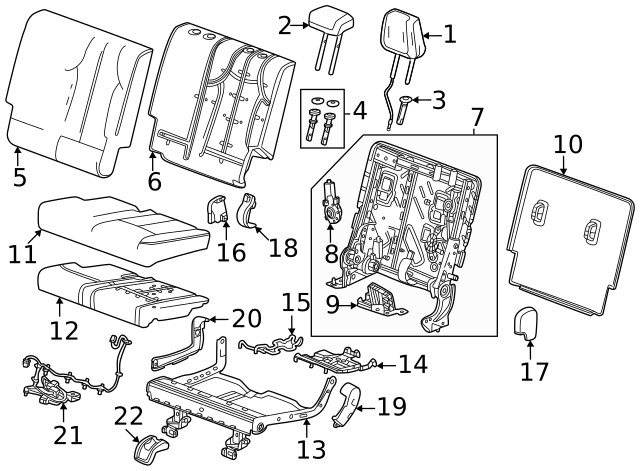 Genuine GM Support Spring 86511767