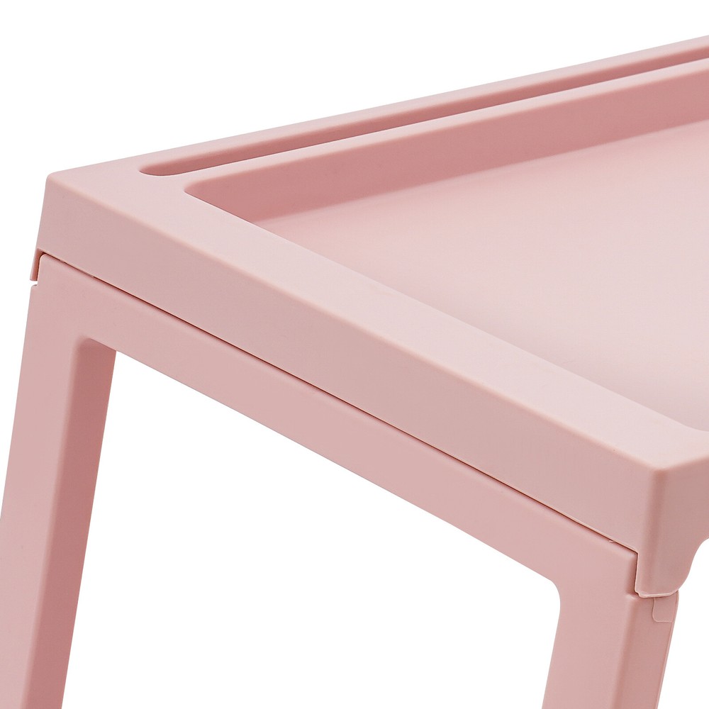 6 Set Lap Desks Foldable Laptop Desk Tray Table Computer Bed Stand Pink