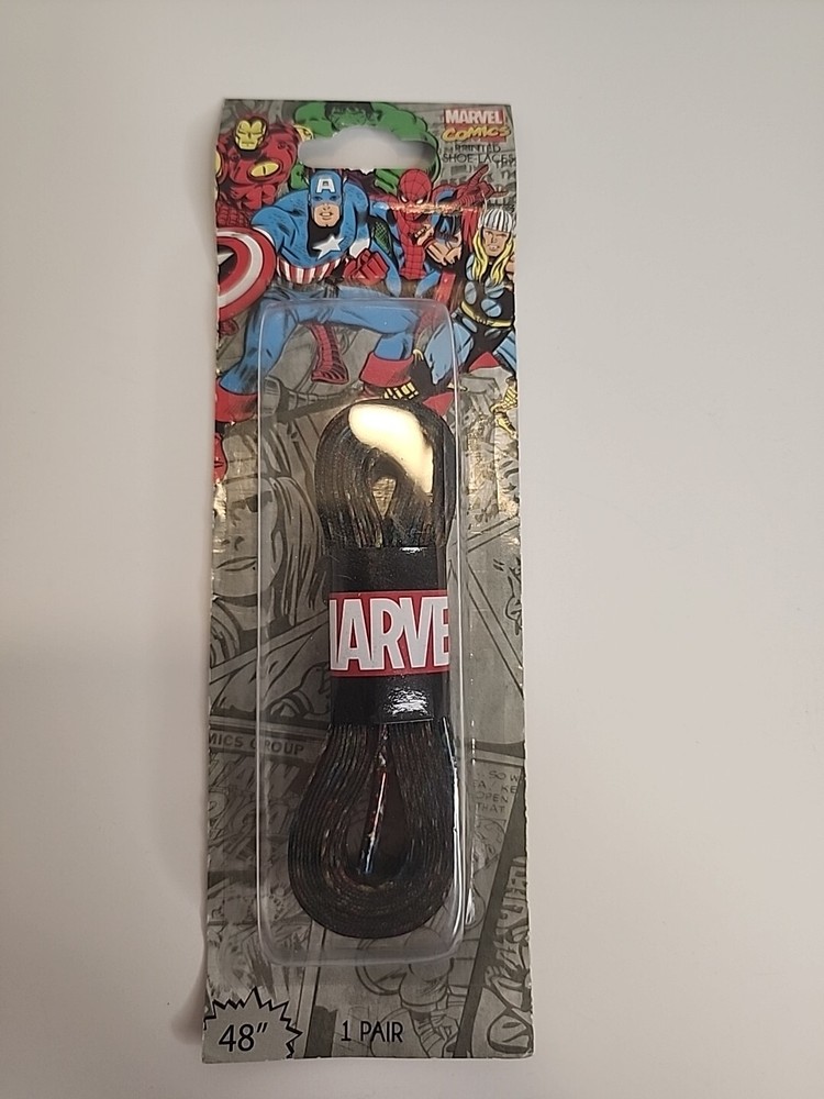 Marvel Comics Shoelaces Printed Multi Colored 48” Superhero Loot Crate Exclusive