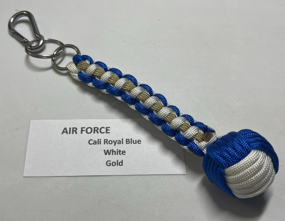 Military Monkey Fist Key Chains - Army 2
