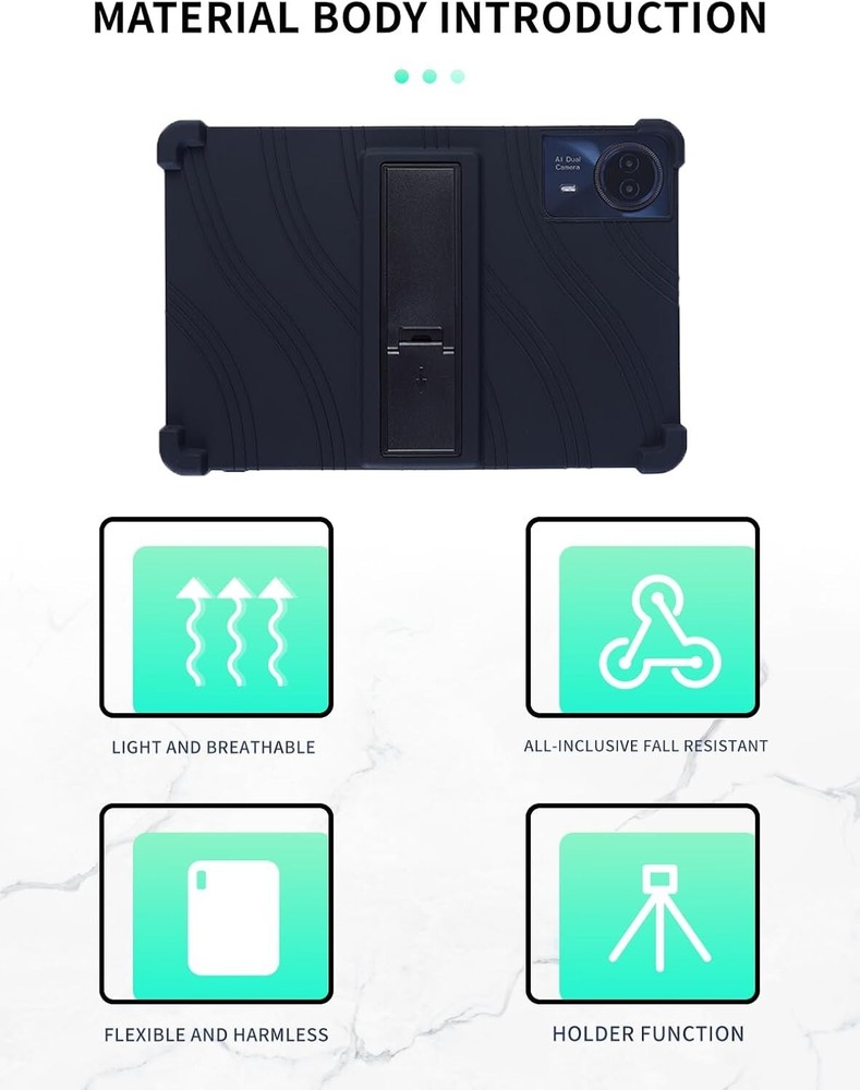 Universal 11 Inch Tablet Case Shockproof Stand Silicone 11" Android Tablet Cover